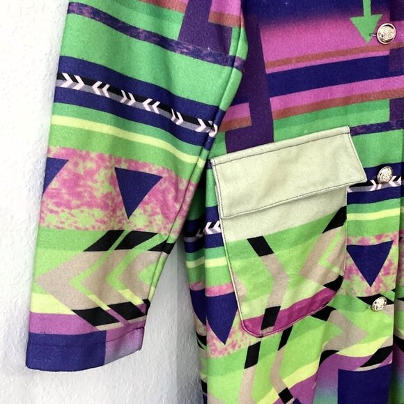 MISSLOOK BOHO TRENCH COAT LARGE - Picture 6 of 12